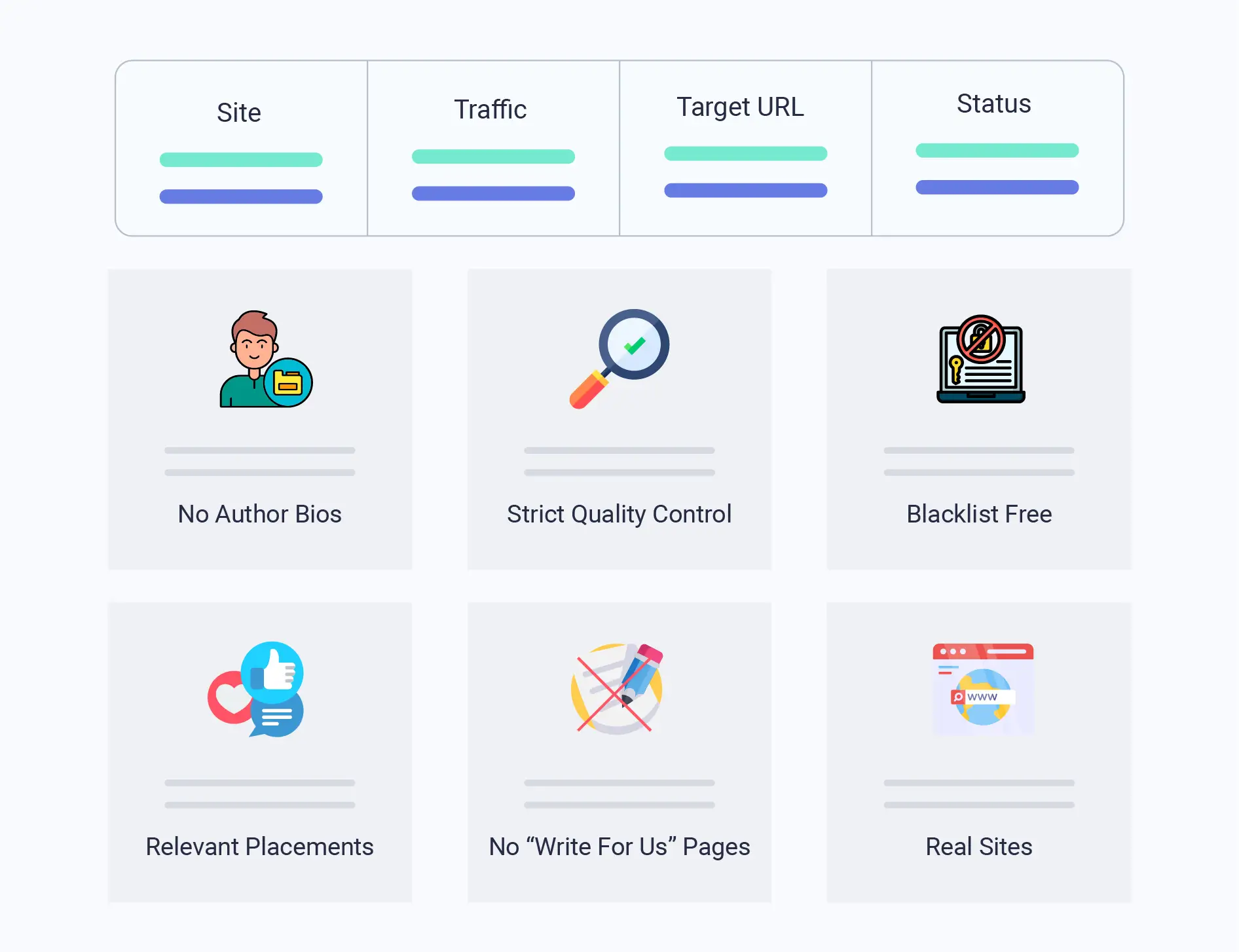 A graphic showcasing top SEO tools focused on link-building strategies for effective online marketing.